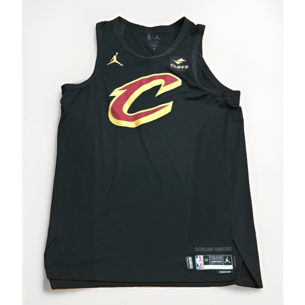 Jordan Cleveland Cavaliers Team Issued Blank Basketball Jersey 52 Statement NBA